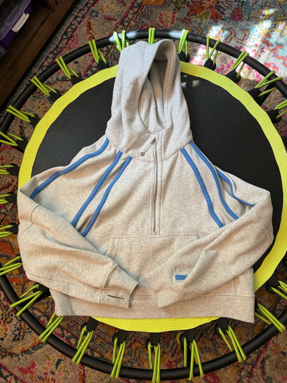 Scuba Oversized Half-Zip
Hoodie *Trim